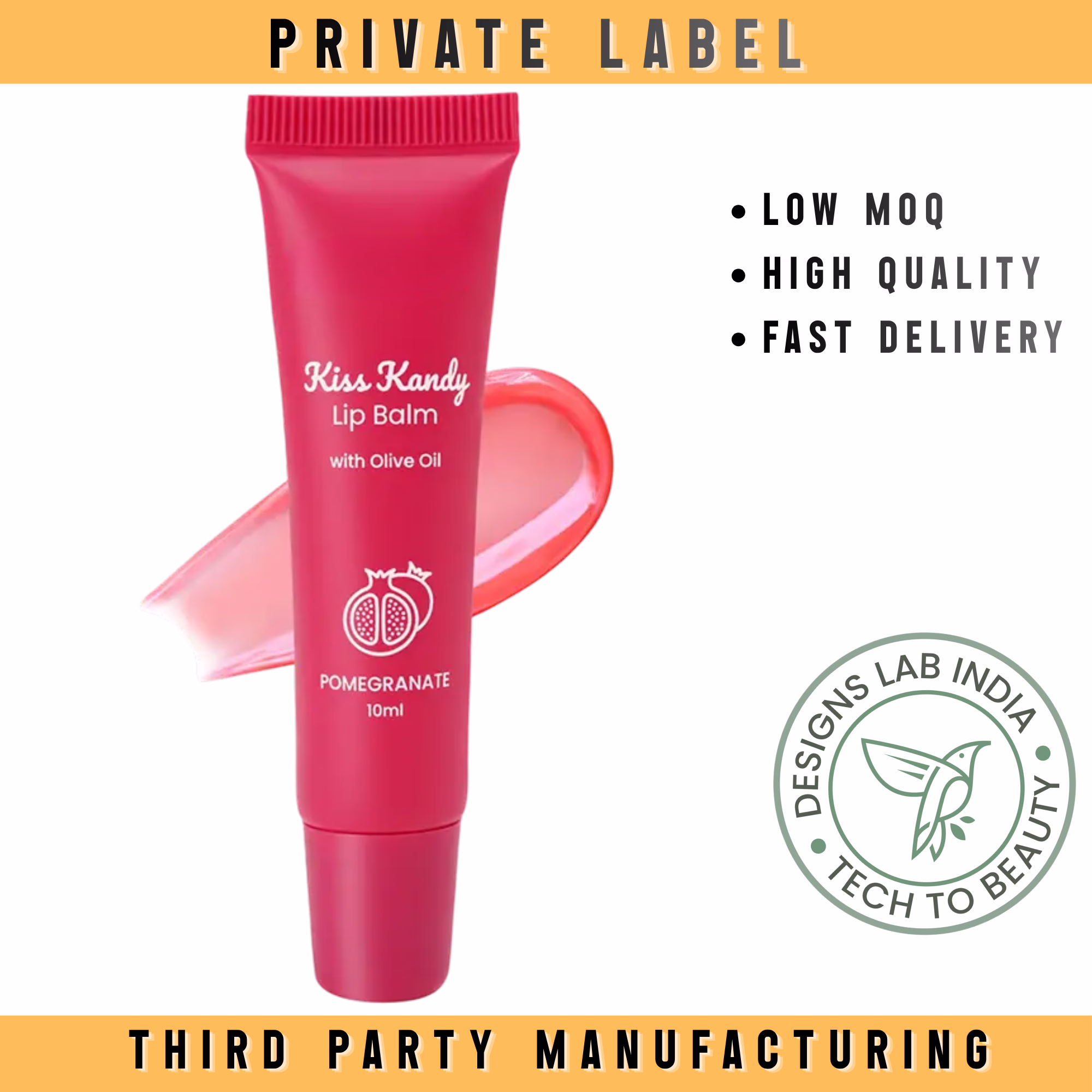 Pomegranate Lip Balm
